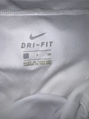 Nike White Women's Athletic Running Shorts thumbnail 8