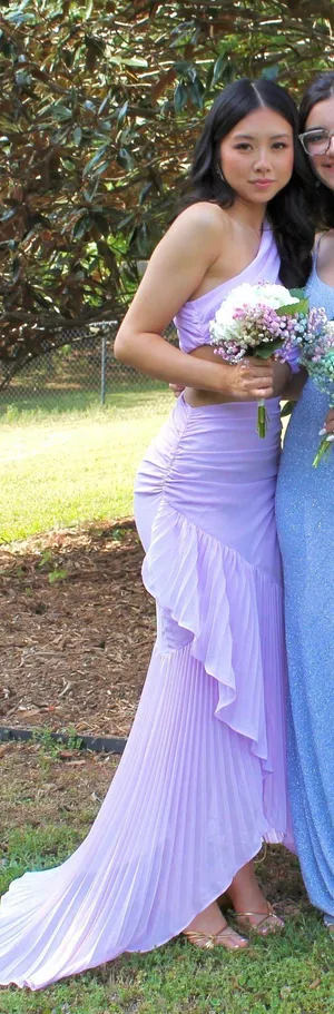 Michael Costello x REVOLVE Britney Gown in Lilac thumbnail 3