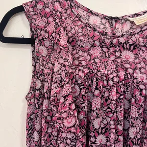 Shoshanna Dalia Silk floral popover dress size 0 thumbnail 3