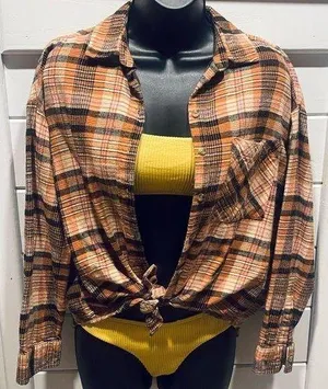Women’s Billabong Button Up Flannel thumbnail 1
