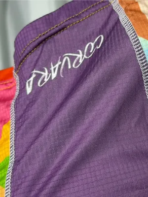 Women’s Sleeveless Geo-Print Cycling Jersey - Multicolor 3XL thumbnail 9