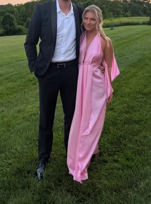 Hello Molly Satin Maxi Dress thumbnail 2