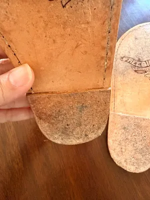 Freebird by Steven Golden Leather Snakeskin Print Slide Sandals thumbnail 11