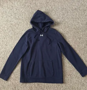 Under Armour Navy Hoodie thumbnail 1