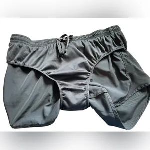 NIKE Dri-Fit Black Brief-Lined Athletic Running Shorts - Size Small thumbnail 9