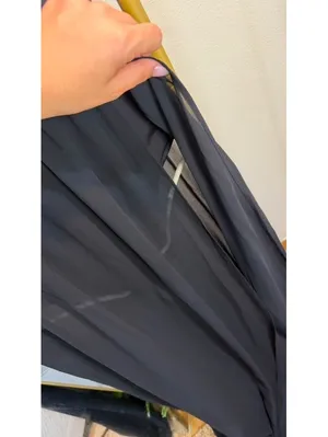 Size L NWOT Black strapless maxi dress with zipper thumbnail 2