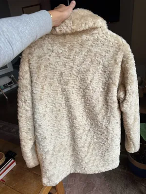 Winter wedding wrap/ jacket for formal bride  thumbnail 3