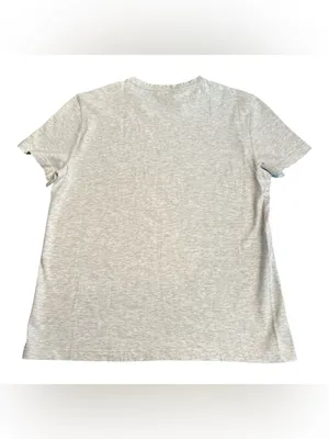 Madewell women’s Perfect Crewneck Tee Allday Jersey light heather gray Sz S NWT thumbnail 3