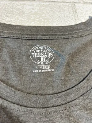 Rivalry Threads Rutgers University Scarlet Knights Gray Tee thumbnail 4