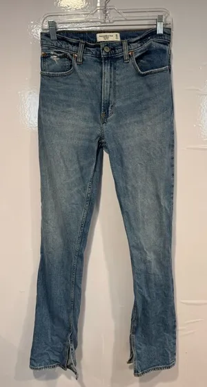 Abercrombie & Fitch‎ Light Blue Skinny High rise jeans thumbnail 1