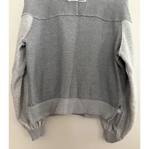 We The Free x Free People‎ Kassey Half Zip Sweatshirt Two Tone Gray Size Medium thumbnail 6