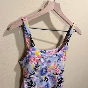 NWT Free People Size Medium Movement Never Better Long Tank thumbnail 9
