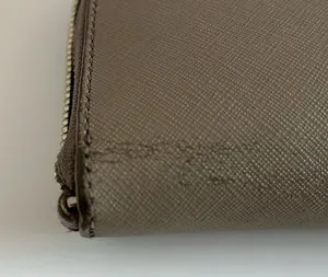Tory Burch sapphire leather wallet thumbnail 6