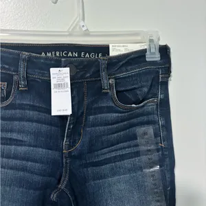 American Eagle Skinny Low Rise Xtra Long Jeans thumbnail 2