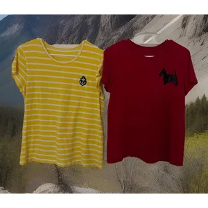 2* Chic J. Crew Women's‎ Embellished Anchor Scottie Dog T Shirt M/LBundle M./L thumbnail 2