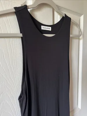 Rue Sophie Revolve Black Sleeveless Long High -Low Maxi Dress‎ Size Med thumbnail 2