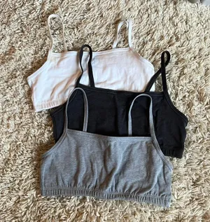 Hanes Cotton Bralettes thumbnail 5