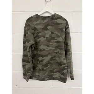 Lululemon Sz S All Yours Crew Fleece Heritage 365 Camo Green Twill Sweatshirt thumbnail 5