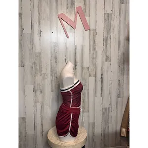 Derek Heart “South Beach” Red Two-Piece Tube Top & Shorts Set (Size M) thumbnail 5