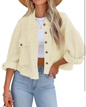 Waffle Knit Jacket thumbnail 1