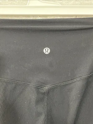 Lululemon Align Ribbed High-Rise Pant 25" Black thumbnail 3