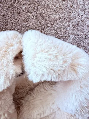ZARA Faux Fur Mini Purse Bag thumbnail 6
