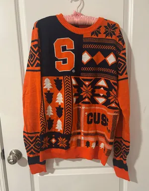 Syracuse Vintage Sweater Orange Size M thumbnail 1