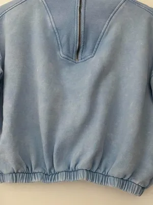 Free People Women's Blue Sweatshirt thumbnail 2