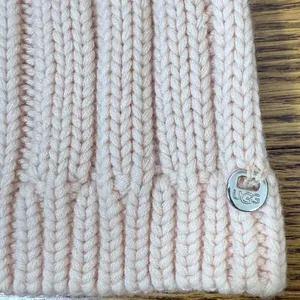 UGG Beanie Knit Hat Winter Hat Ski Hat One Size Light Pink NWOT thumbnail 3