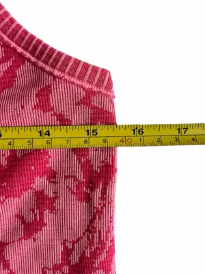 Lululemon Swiftly Tech Racerback Tank Heathered Bon Bon Sz 6 Pink Static Pattern thumbnail 9