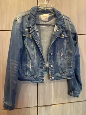 altar'd state denim jacket distressed blue large 90s y2k thumbnail 1