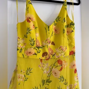 Harlyn Floral Printed V Neck Dress thumbnail 8