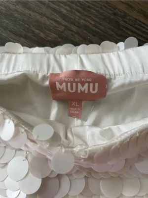 Show Me Your Mumu Izzie Skort Size XL sequin thumbnail 6