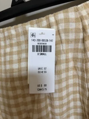 Abercrombie Gingham Mini Skirt thumbnail 4