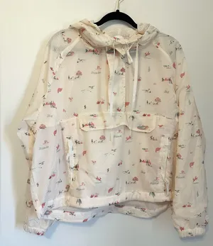 Fabletics Ripstop Pullover Hooded Windbreaker size small outdoors fishing thumbnail 1