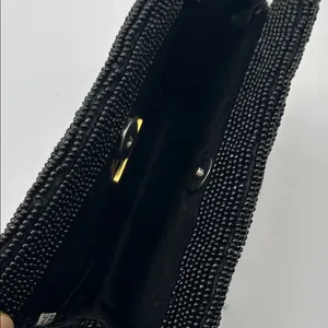 Bloomingdale's Elegant Black Beaded Wristlet thumbnail 8
