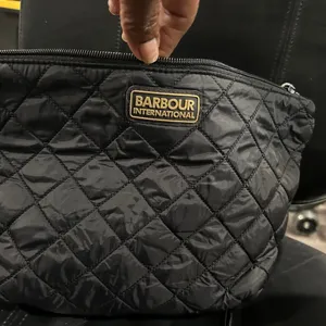 Barbour International Quilted Black Clutch thumbnail 9