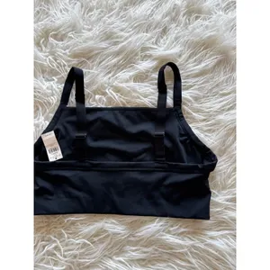 Aerie Sports Bra Black Size Medium thumbnail 6