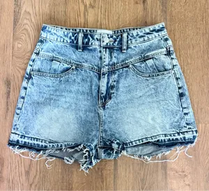 & Other Stories Acid wash shorts thumbnail 1