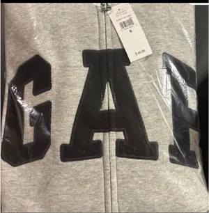 Gap Grey Zip-Up Sweatshirt thumbnail 1