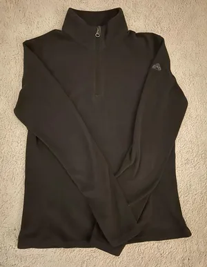EMS Quarter Zip Fleece Black Size M thumbnail 1