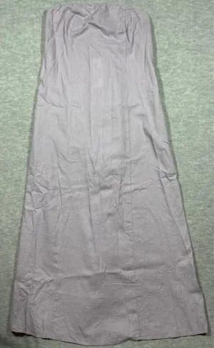 Urban Outfitters Dress M Lilac Midi Strapless M Linen‎ Blend Womens Summer Beach thumbnail 1