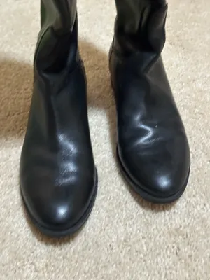Sam Edelman Black Leather Knee‑High Boots thumbnail 5