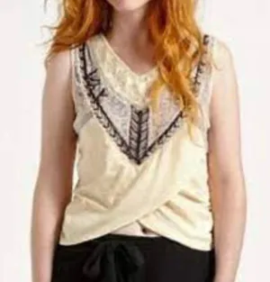Free People Sahara Beaded Crochet Top thumbnail 2