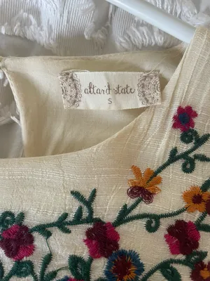 Altar'd State Floral Embroidered Dress thumbnail 4