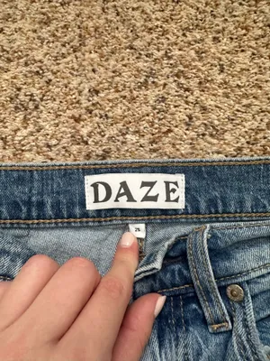 DAZE Jeans Blue Size 25 thumbnail 2
