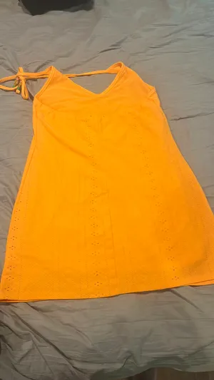 Wild Fable Orange Target Swim Cover-up thumbnail 3