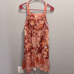 Anthropologie Tiny NEW Tiered Ruffled-Hem Cover-Up Dress‎ Size XS thumbnail 6