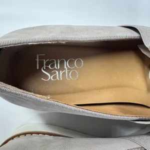 Franco Sarto Slip On Platform Loafers Womens 8M Taupe‎ Leather Casual Shoes thumbnail 6