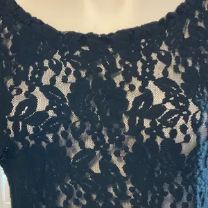 Twisted Black Lace Women's Blouse thumbnail 2